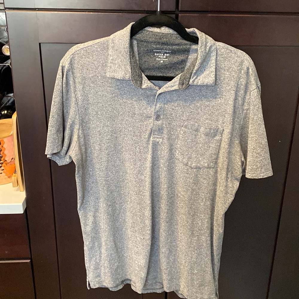 Banana Republic Quick Dry Polo